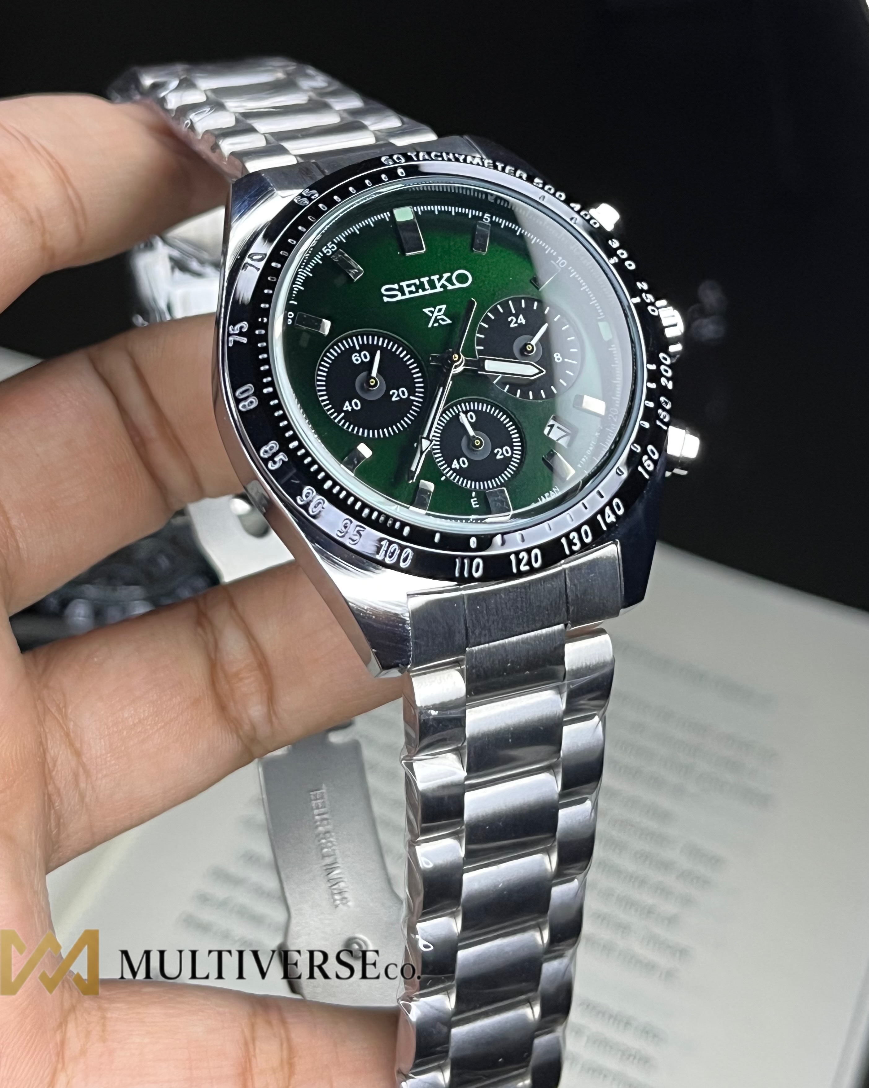 SEIKO SKX SPEEDTIMER | GREEN DIAL (AA)