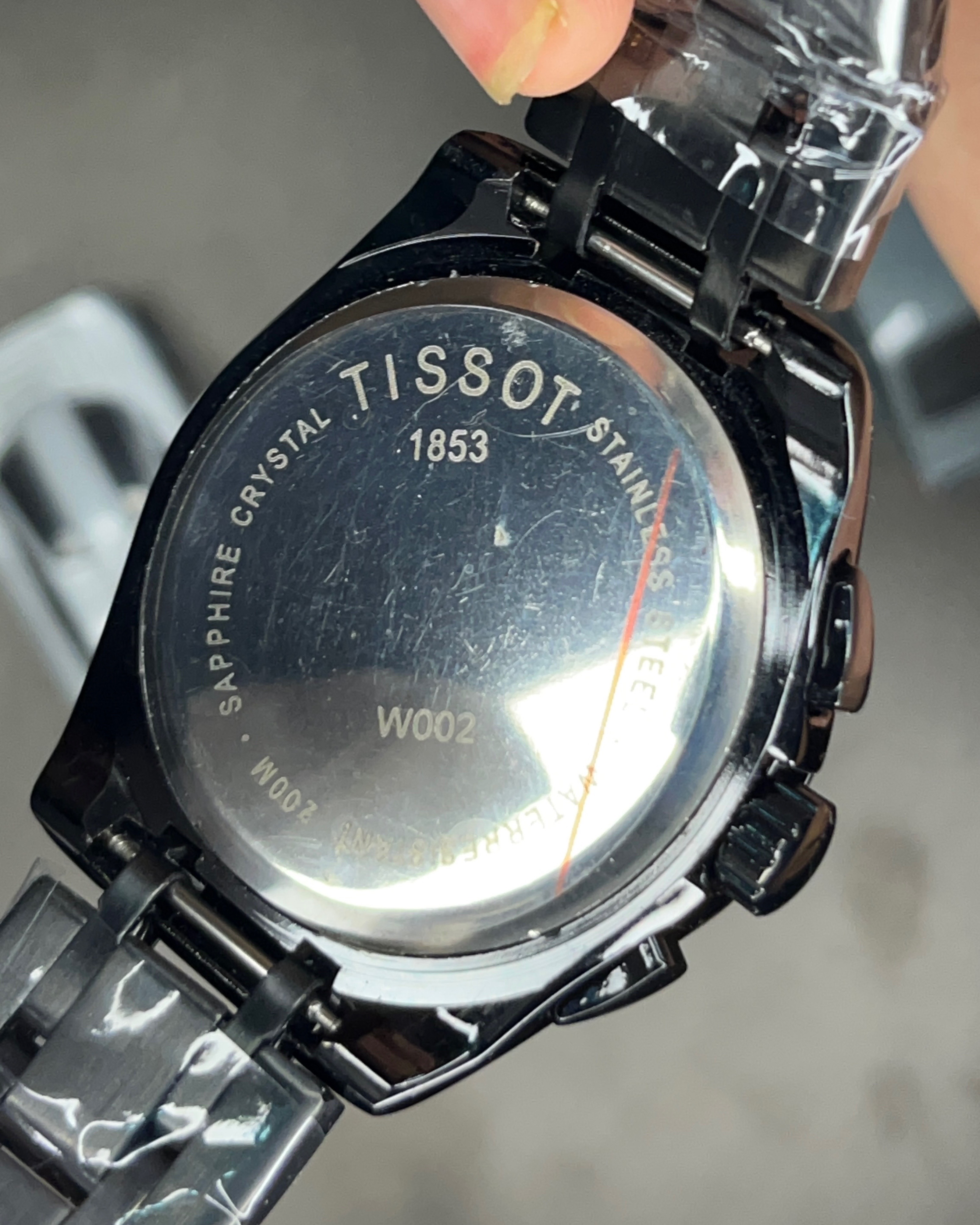 TISSOT CHRONOGRAPH | BLACK CHAIN | BLACK DIAL (AA)_img_1