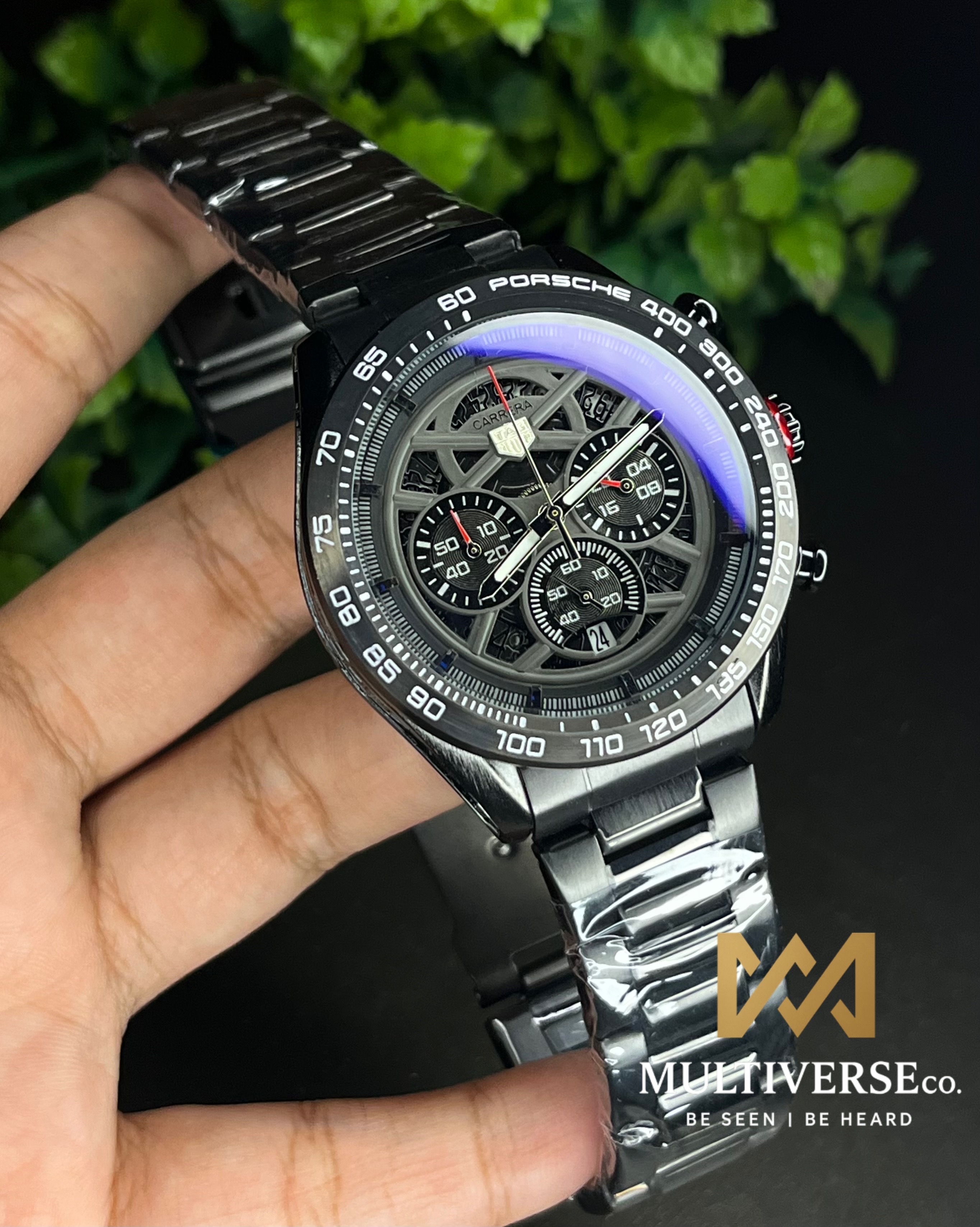 TAG HEUER PORSHCE DESIGN | CHRONOGRAPH | FULL BLACK (AA)_img_1