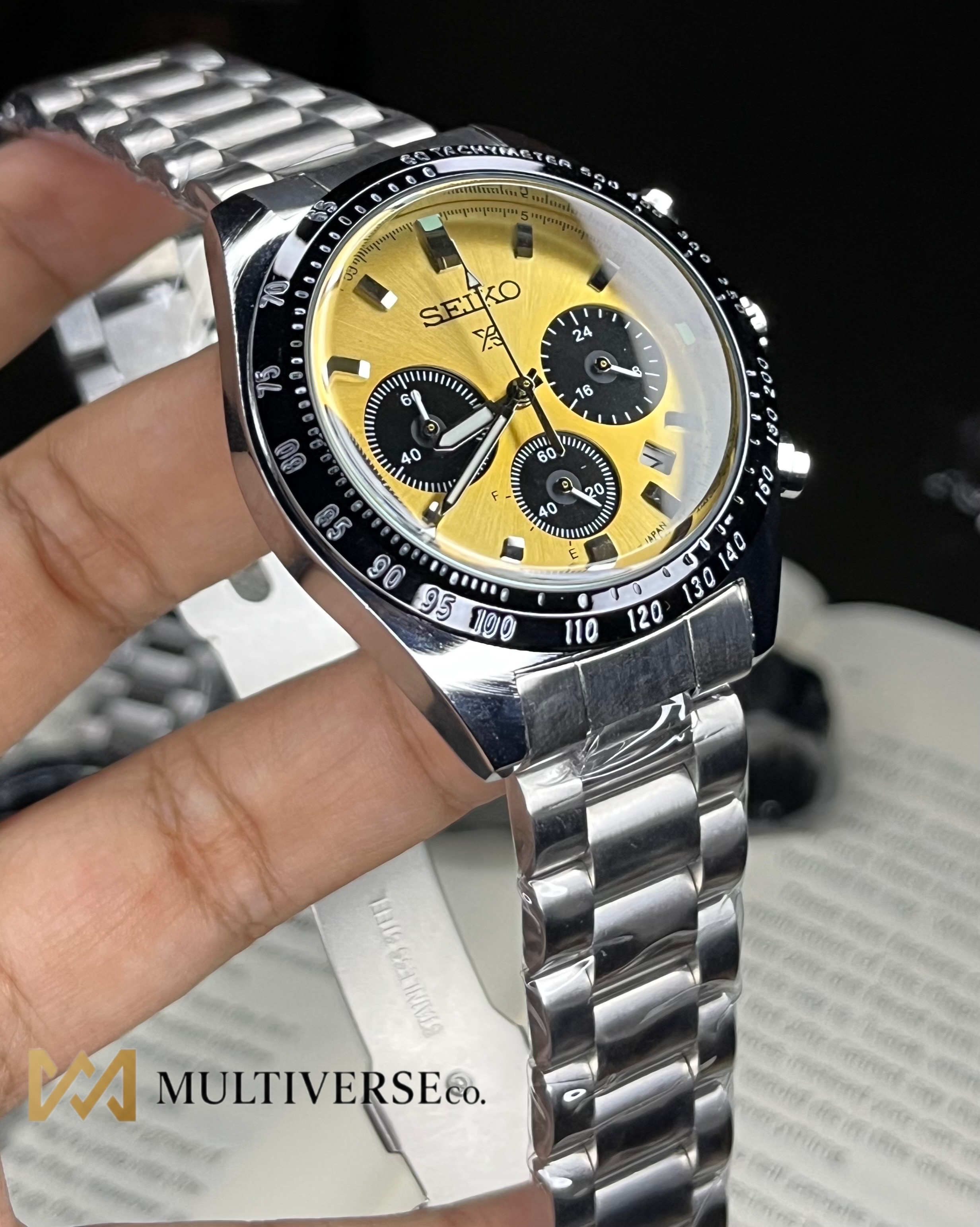 SEIKO SKX SPEEDTIMER | GOLDEN DIAL (AA)