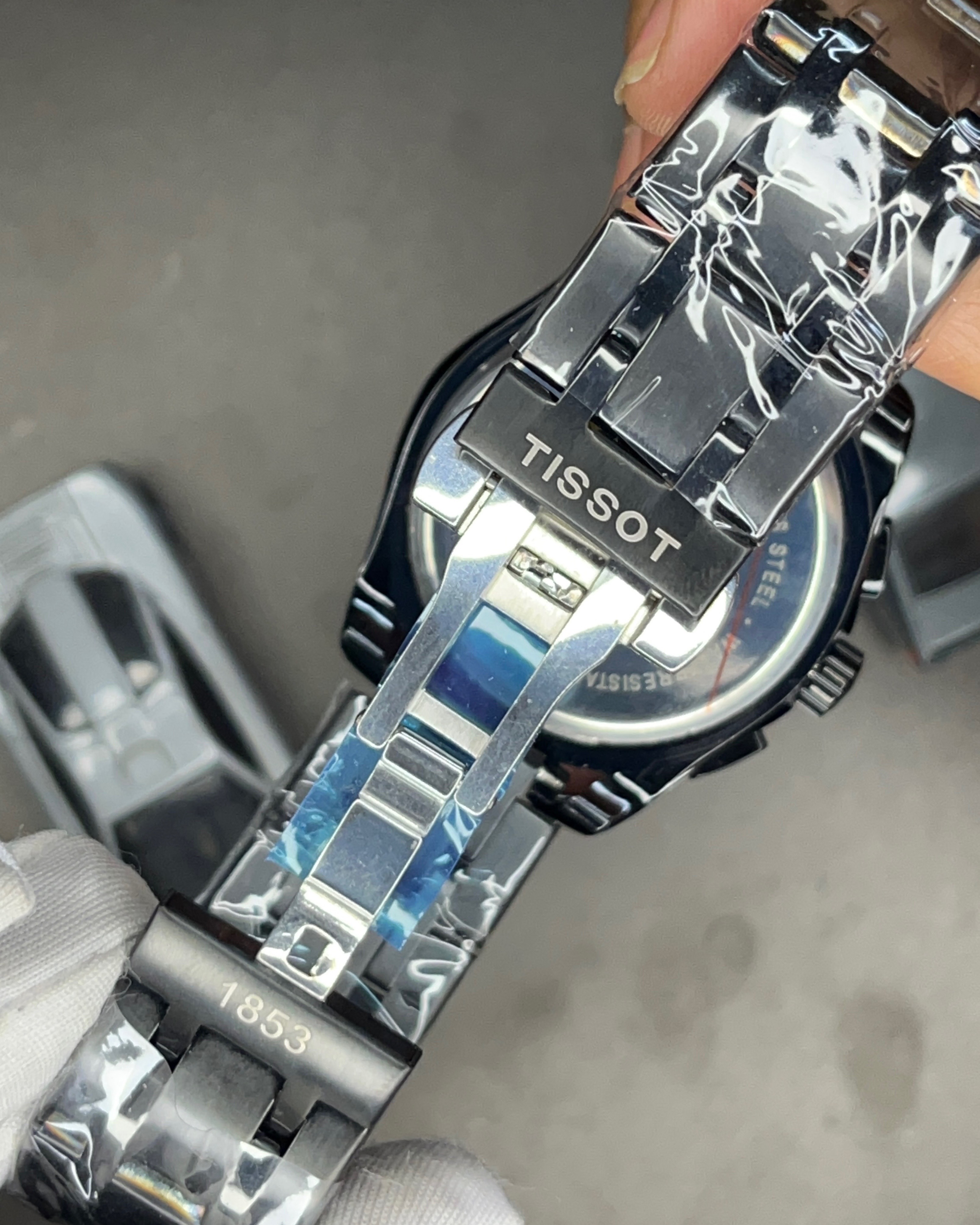 TISSOT CHRONOGRAPH | BLACK CHAIN | BLACK DIAL (AA)_img_3