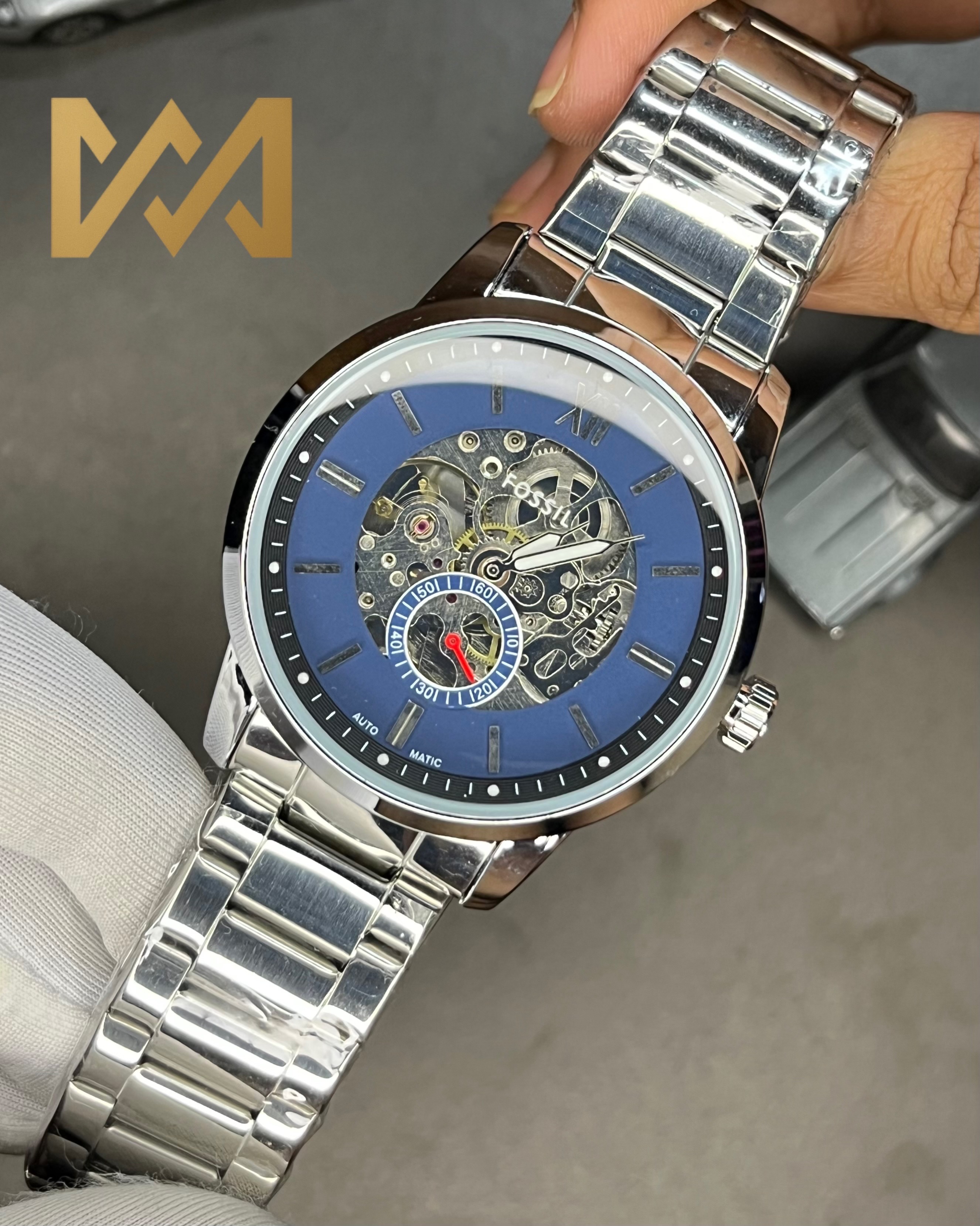 FOSSIL TOWNSMAN AUTOMATIC | BLUE DIAL (AA)_img_0
