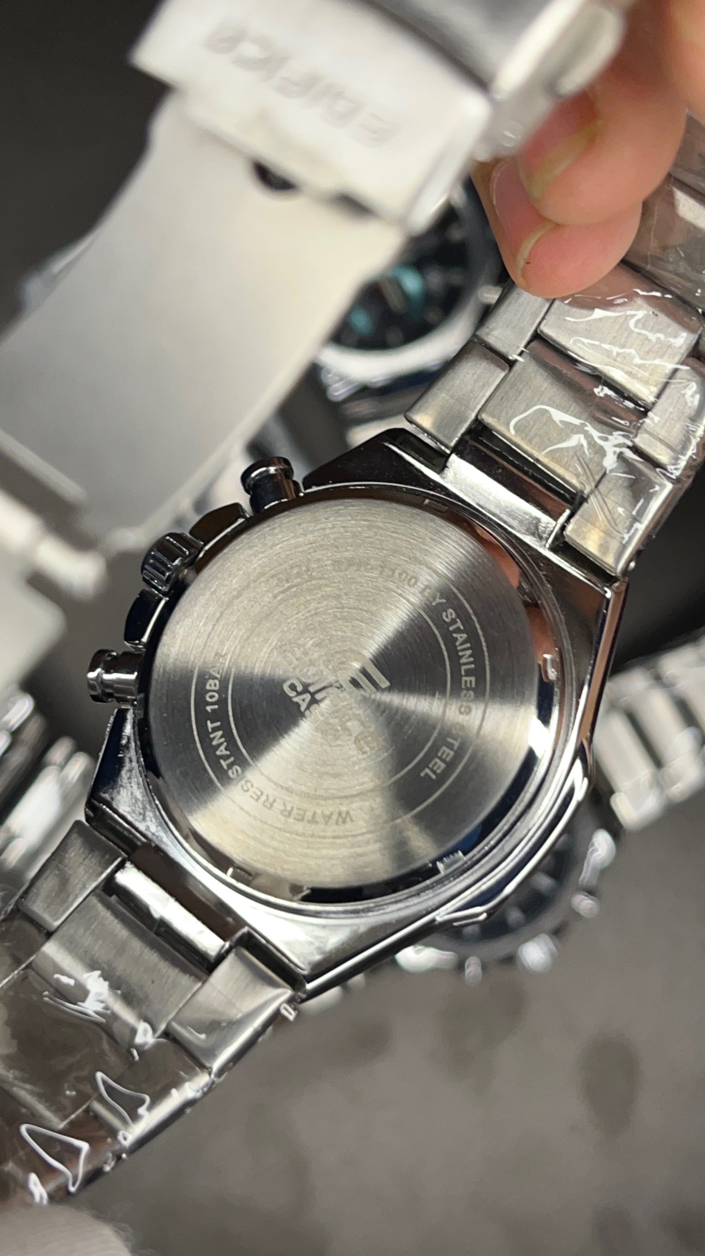 CASIO EDIFICE | CHRONOGRAPH | BLACK DIAL | BLUE TONE (AA)_img_1