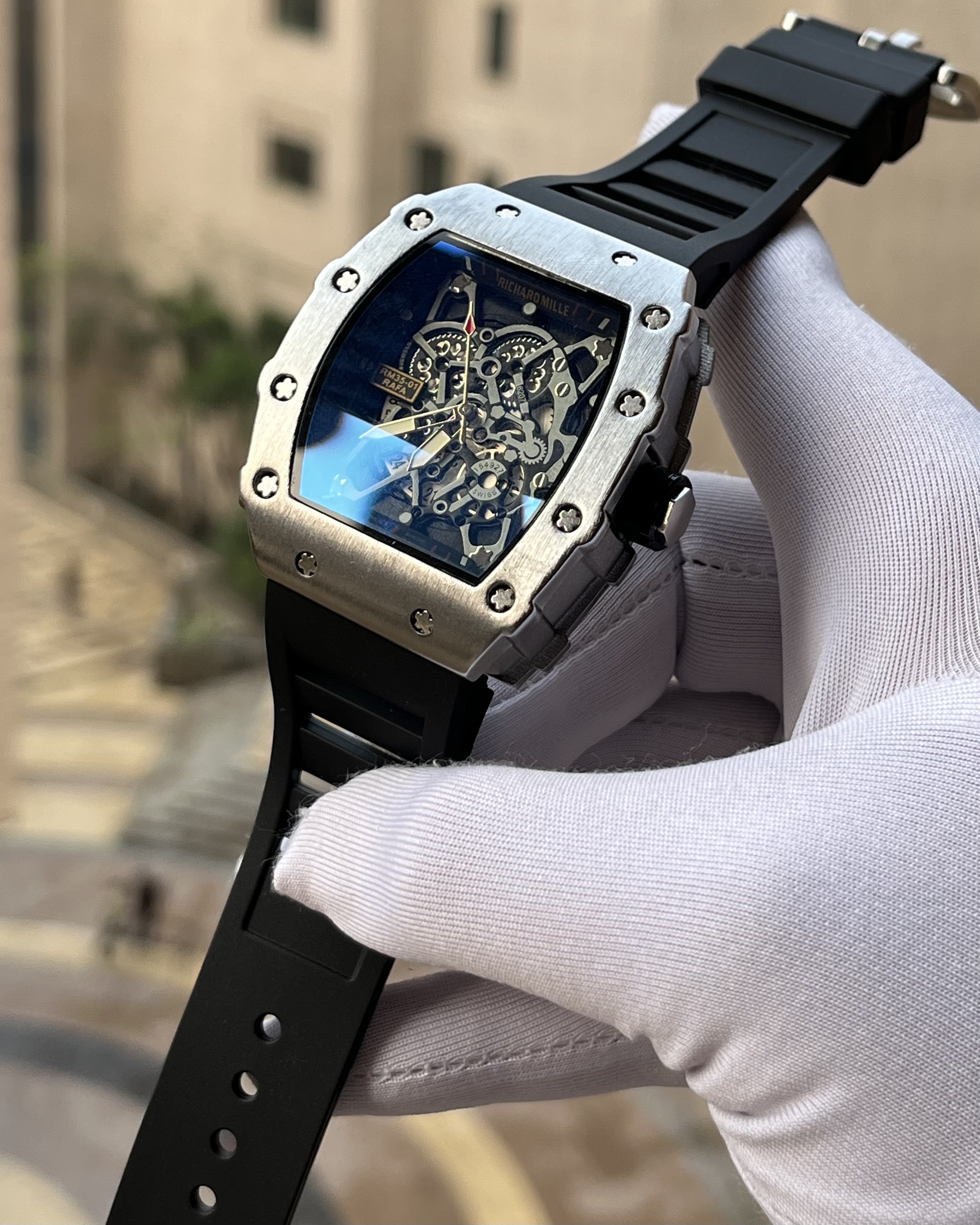 RM V1 | SILVER CASE | BLACK BELT (AA)_img_1