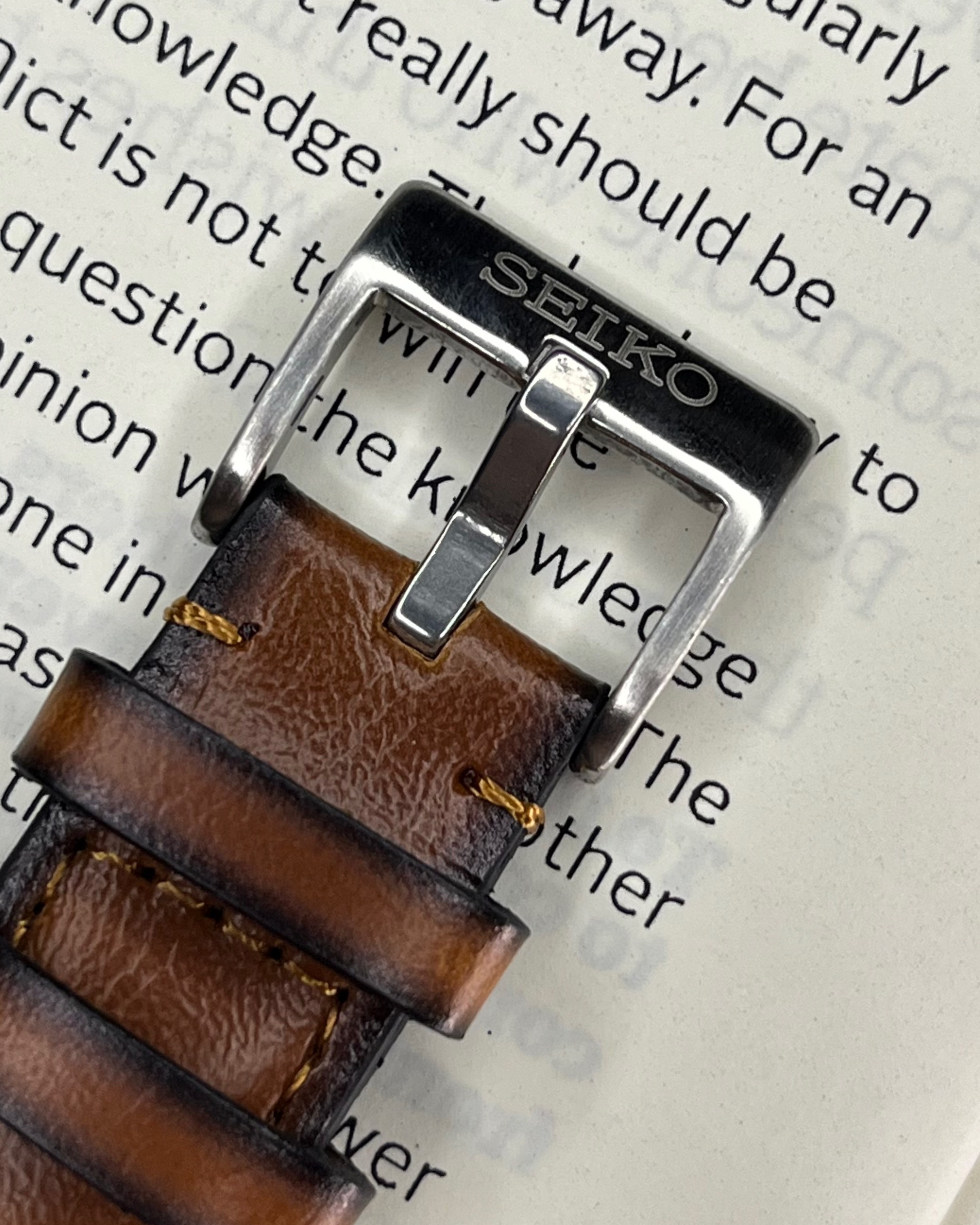 SEIKO COCKTAIL TIME 60s | BROWN BELT WHITE DIAL (AA)_img_4