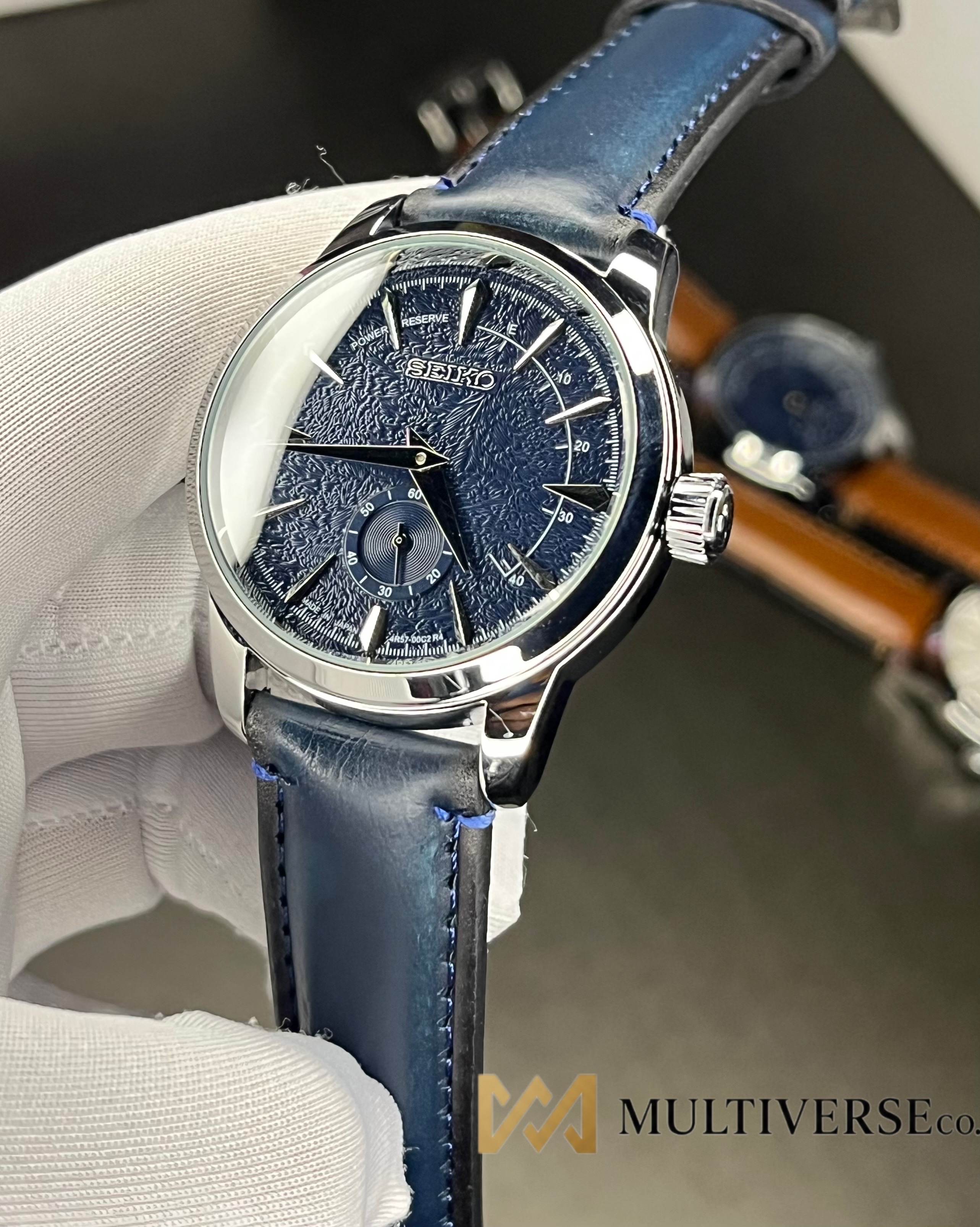 SEIKO COCKTAIL TIME 60s | BLUE BELT BLUE DIAL (AA)_img_0