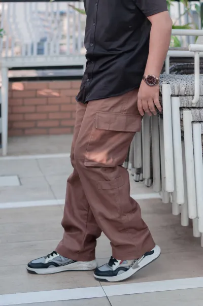 Fade Coffee Streetwear 6 Pocket Baggy Pants_img_0