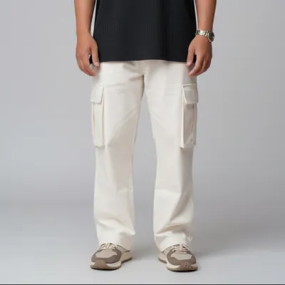 Off-White Colour 6 Pocket Baggy Pants_img_0