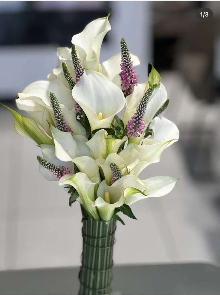Calla lily bridal bouquet
