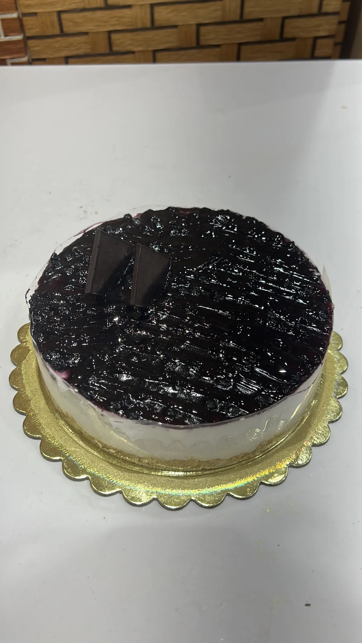 Cake Blueberry