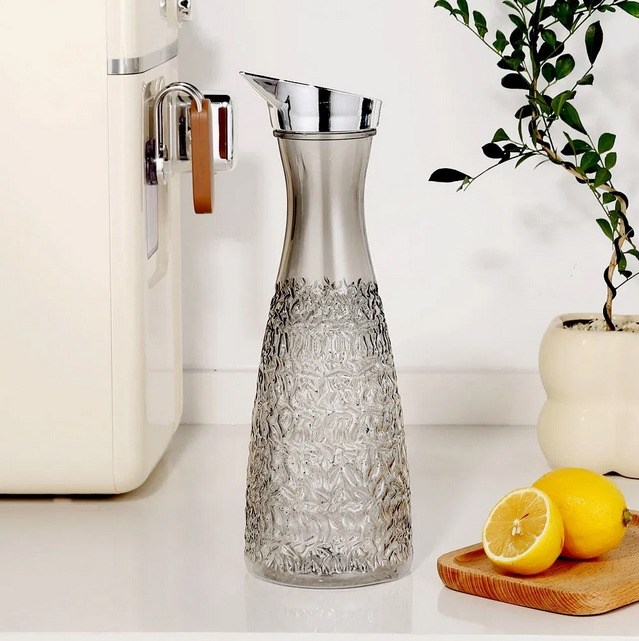 1500ml High-Quality Acrylic Plastic Water & Juice Pitcher – Black | WB-2951_img_3