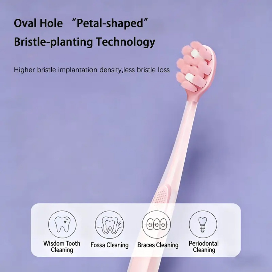 Prox soft bristled oval head toothbrushes AB-2043_1 pcs_img_3