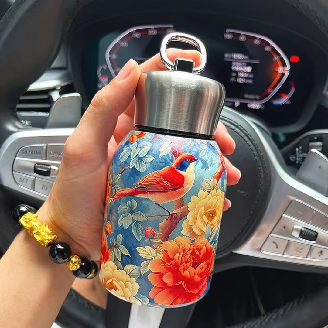 300ml High Quality SS Thermos Water Bottle – WB-2609 Bird_img_2