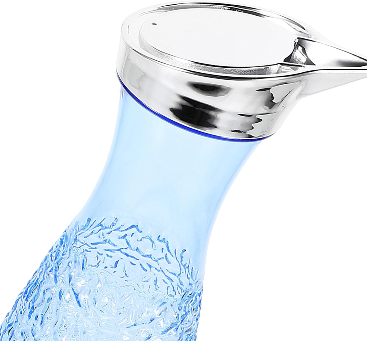 1000ml High-Quality Acrylic Plastic Water & Juice Pitcher – Blue | WB-2968_img_2