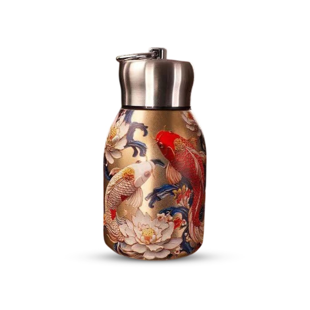 300ml High Quality SS Thermos Water Bottle – WB-2609 Fish