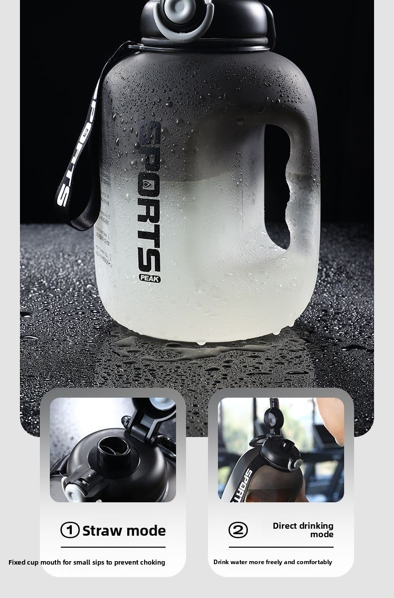 ProX Large Capacity High Quality Plastic Water Bottle WB-2975_Black_img_5