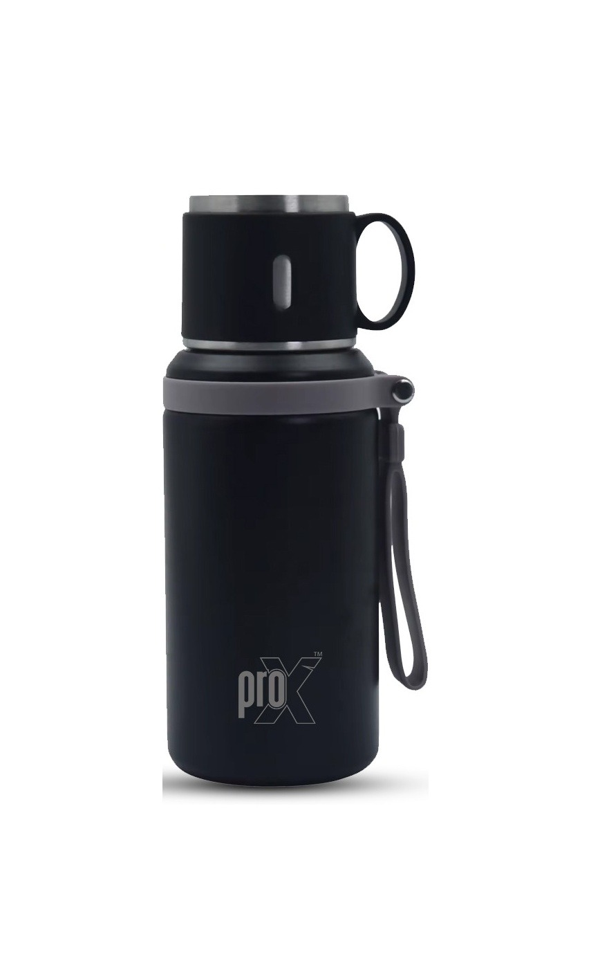 Prox Double Wall Stainless Steel Vacuum Insulated 600ml Water Bottle WB-3040 (Black)_img_1