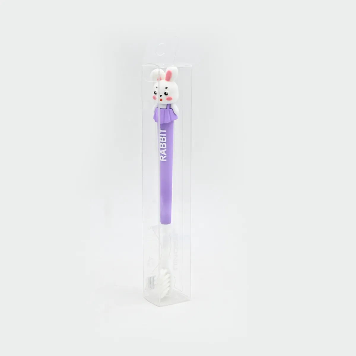 ProX Kids Cute 3D Animal Figures Toothbrush AB-2753_Purple