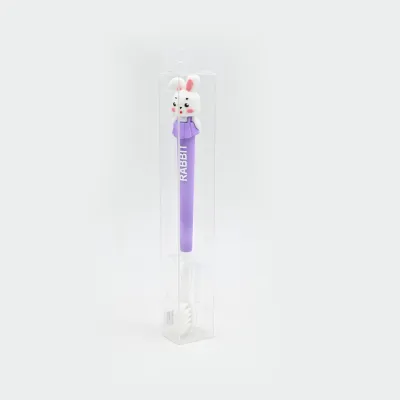 ProX Kids Cute 3D Animal Figures Toothbrush AB-2753_Purple_img_0