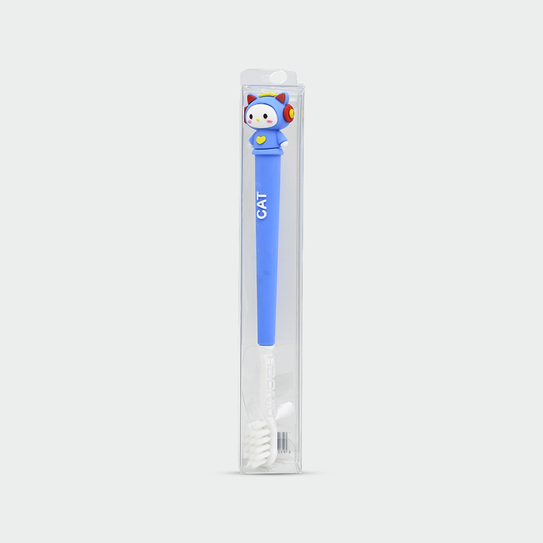 ProX Kids Cute 3D Animal Figures Toothbrush AB-2753_Blue