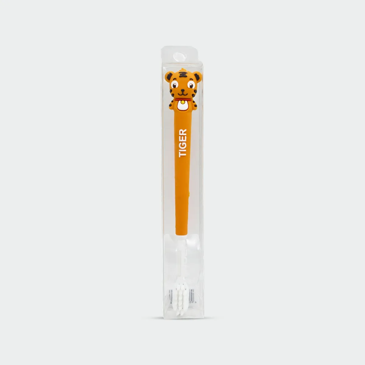 ProX Kids Cute 3D Animal Figures Toothbrush AB-2753_Orange