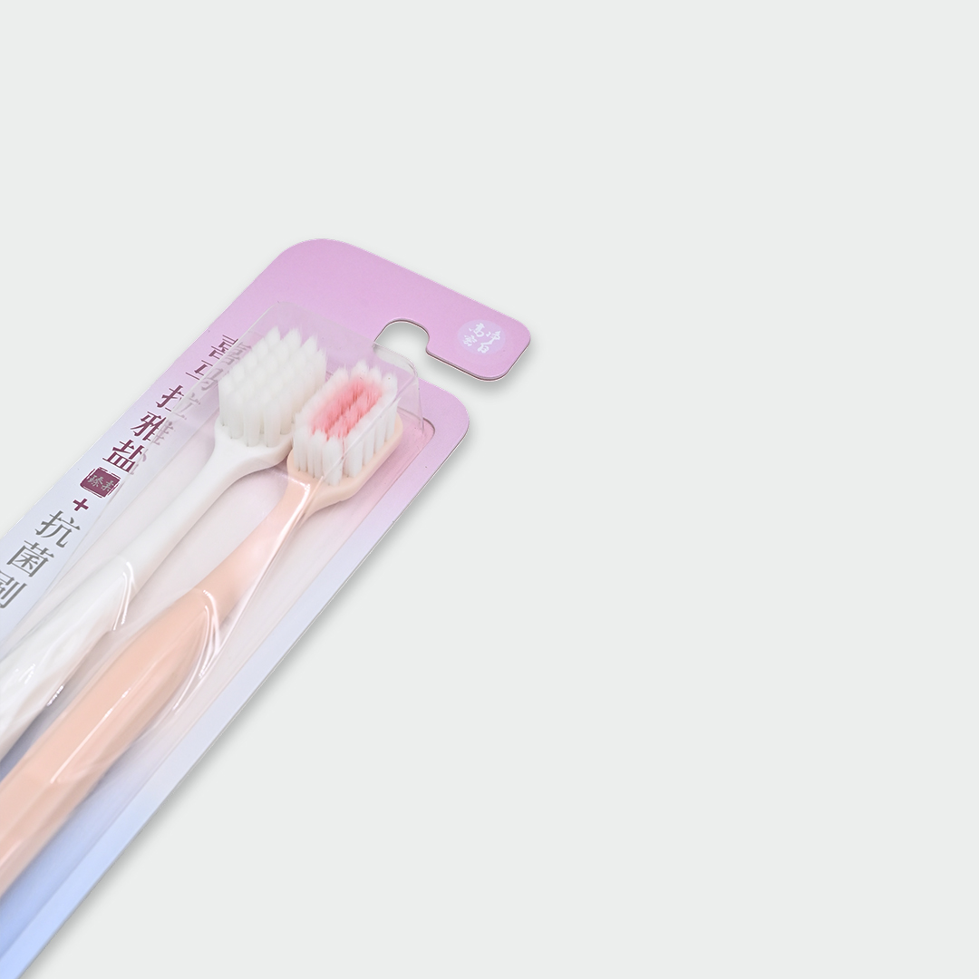 ProX 2pcs Pack Dual-Action Whitening Toothbrush AB-2777_Multicolor_img_5