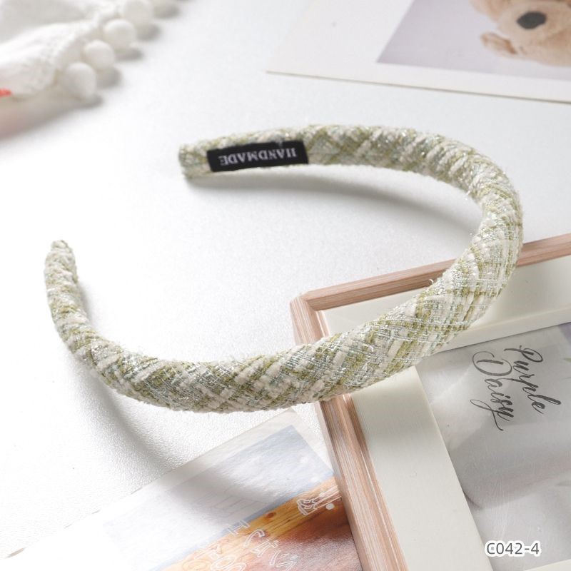ProX Sage Green Tweed Thin Headband_B-602-17_img_0