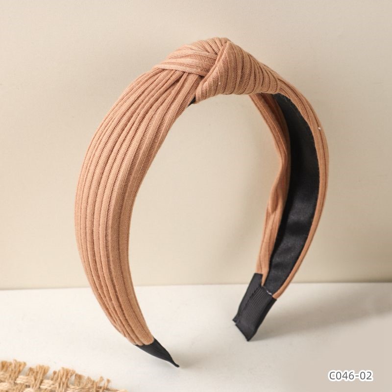 ProX Ribbed Knit Top Knot Headband B-602-13