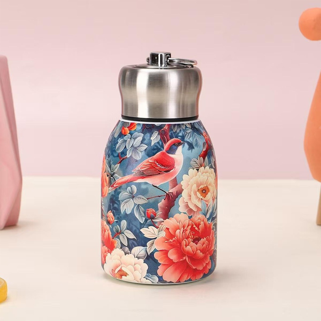 300ml High Quality SS Thermos Water Bottle – WB-2609 Bird_img_1