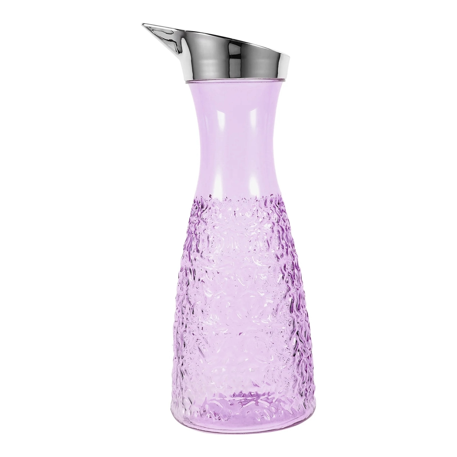 1000ml High-Quality Acrylic Plastic Water & Juice Pitcher – Purple | WB-2968_img_1