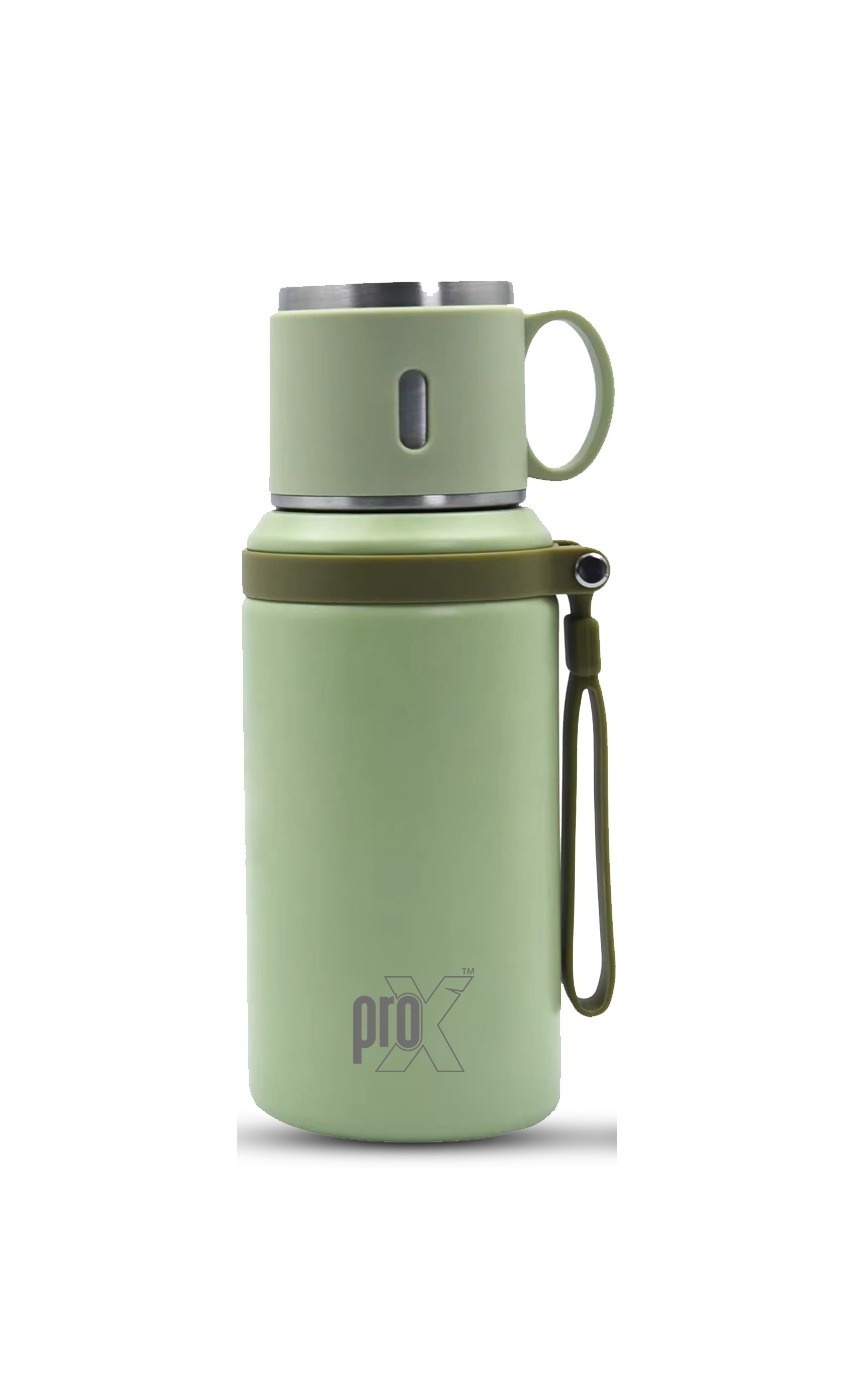 Prox Double Wall Stainless Steel Vacuum Insulated 600ml Water Bottle WB-3040 (Olive Color)_img_1