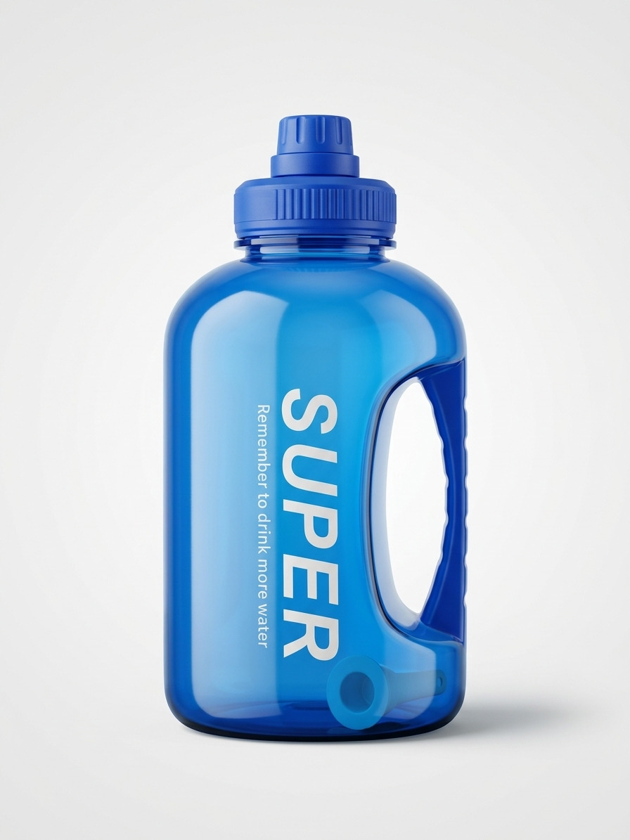 ProX Large Capacity High Quality Plastic Water Bottle WB-2555_Blue_(1780ml)