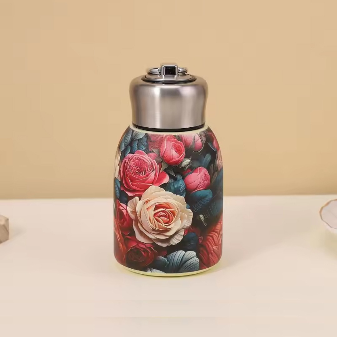 300ml High Quality SS Thermos Water Bottle – WB-2609 Rose_img_1