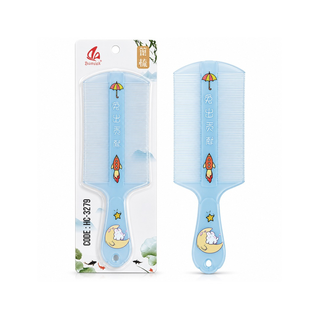 ProX Fine-Tooth Hair Comb_HC-3279_Multicolor