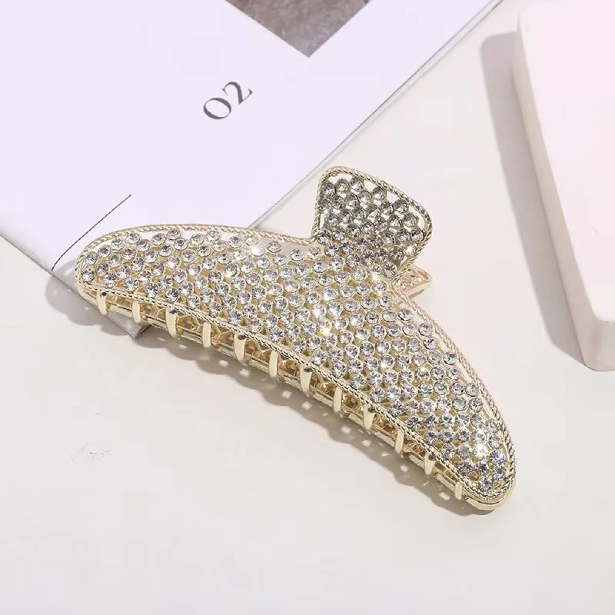 ProX Elegant Hair Grip for Women HG-107-6_Golden