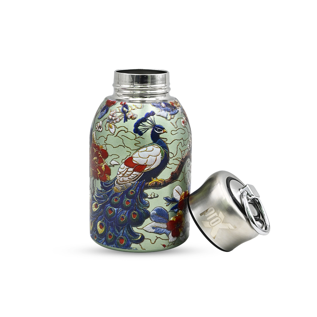 300ml High Quality SS Thermos Water Bottle – WB-2609 Peacock ( Pest )_img_1