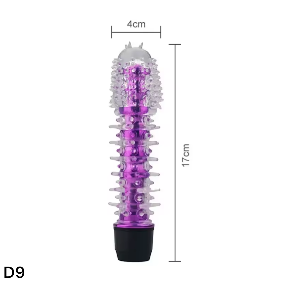 Powerful Textured Vibrator for Women – Waterproof Multi-Speed Pleasure Massager_img_2