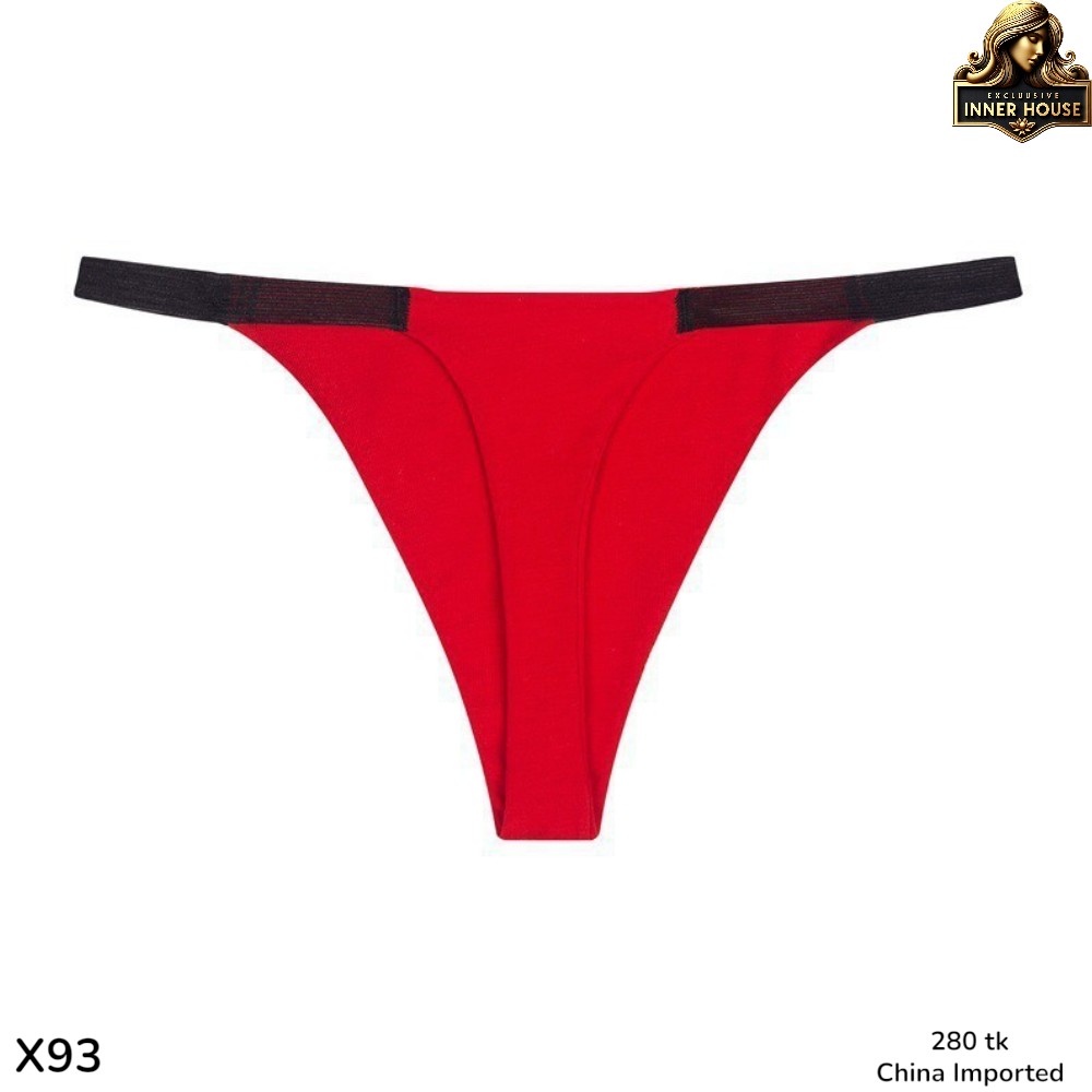 Women's Seamless G-String Thong Panty | Ultra Soft Low Rise Stretch Underwear | Imported Ladies T-Back Panty | Best Price in Bangladesh_img_2