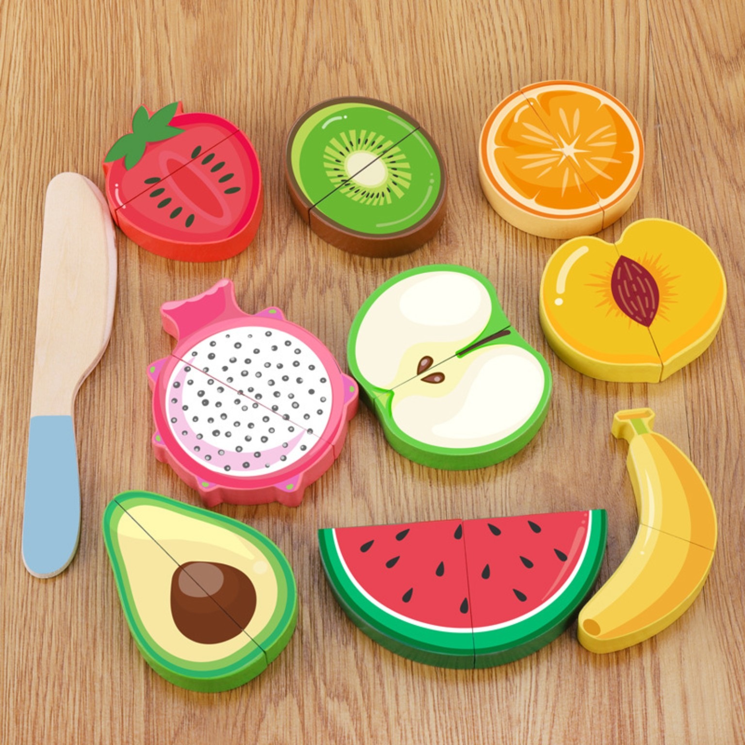 Kids Wooden Montessori Puzzle Board Set | Educational Fruit, Vegetable, Food & Doctor Learning Toy_img_4