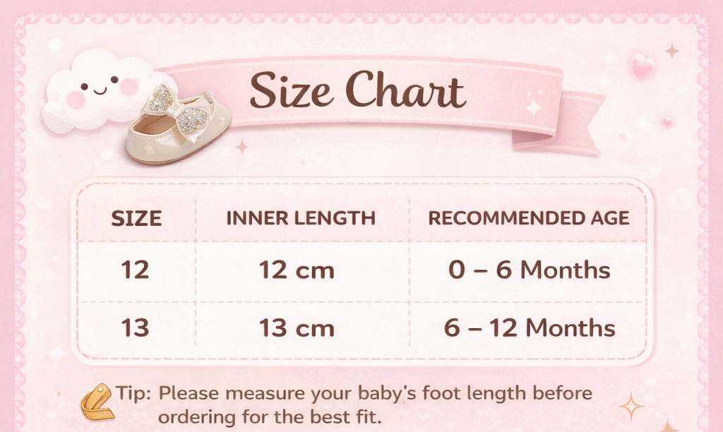 Baby Girls Bow Soft Sole Prewalker Party Shoes (0 to 12 months)_img_6