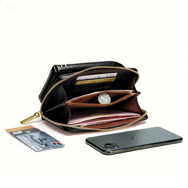 Floral Embroidered Women's Long Wallet & Phone Holder._img_1