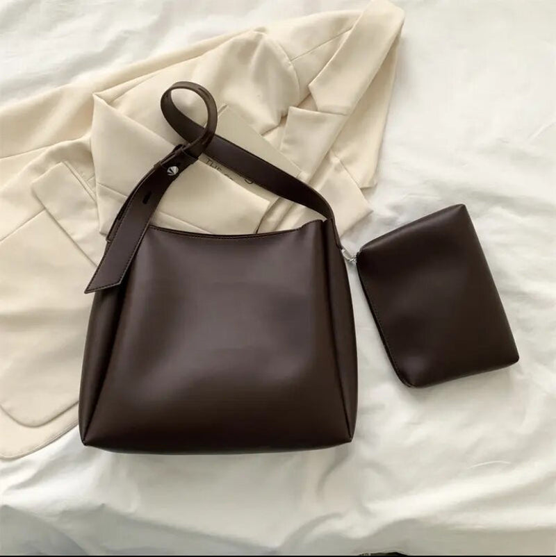 Premium PU Leather Tote Bag for Women Shoulder & Side Handbag._img_4