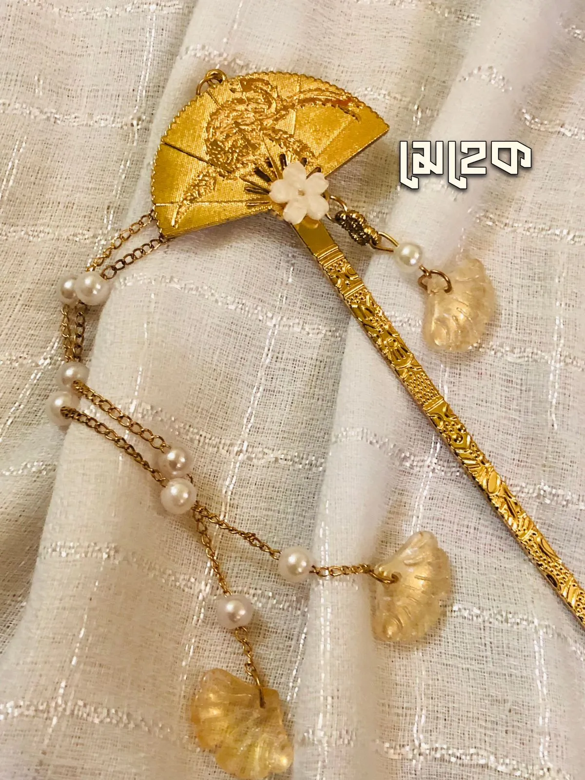 Hair Stick (Fan Design) - Image 1