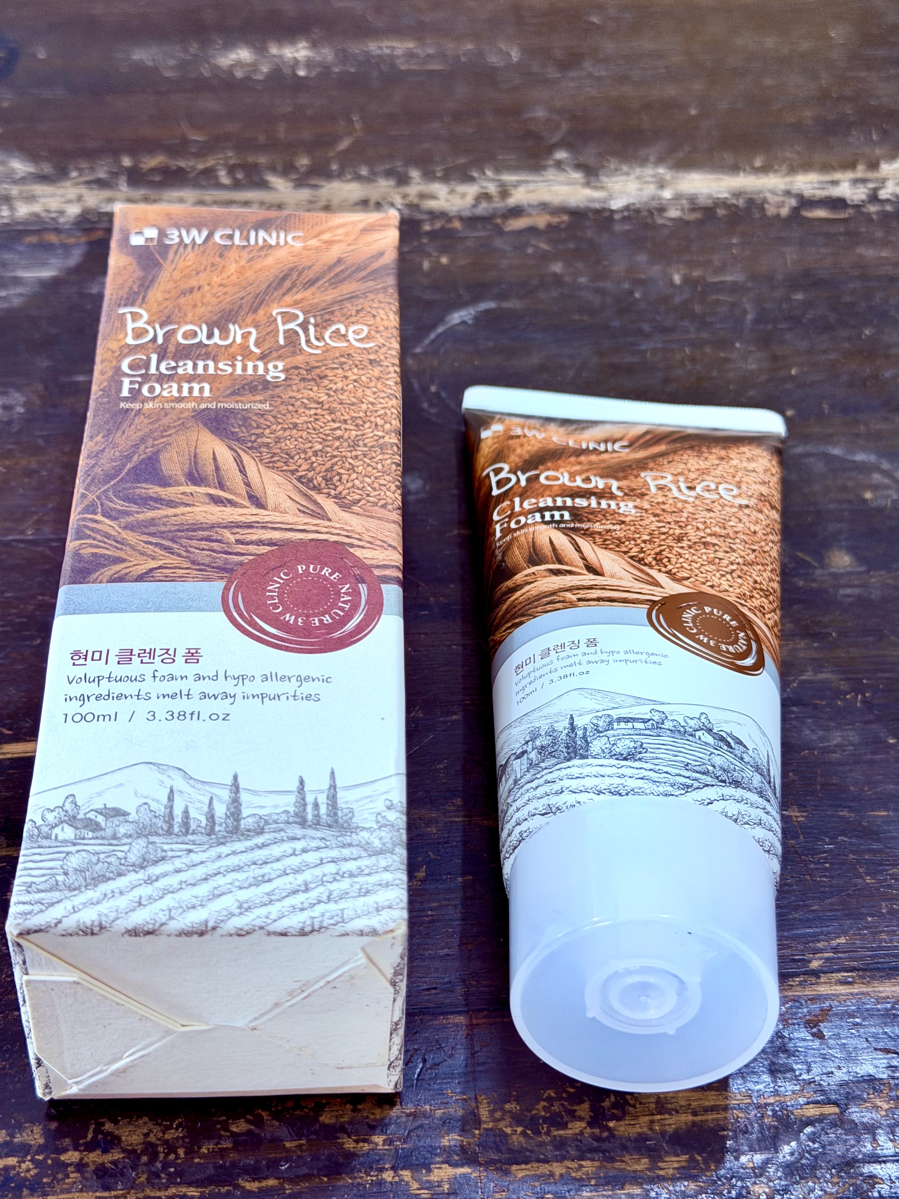 3W Clinic Brown Rice Facewash [ Korean ] কোমল ত্বকের জন্য_img_2