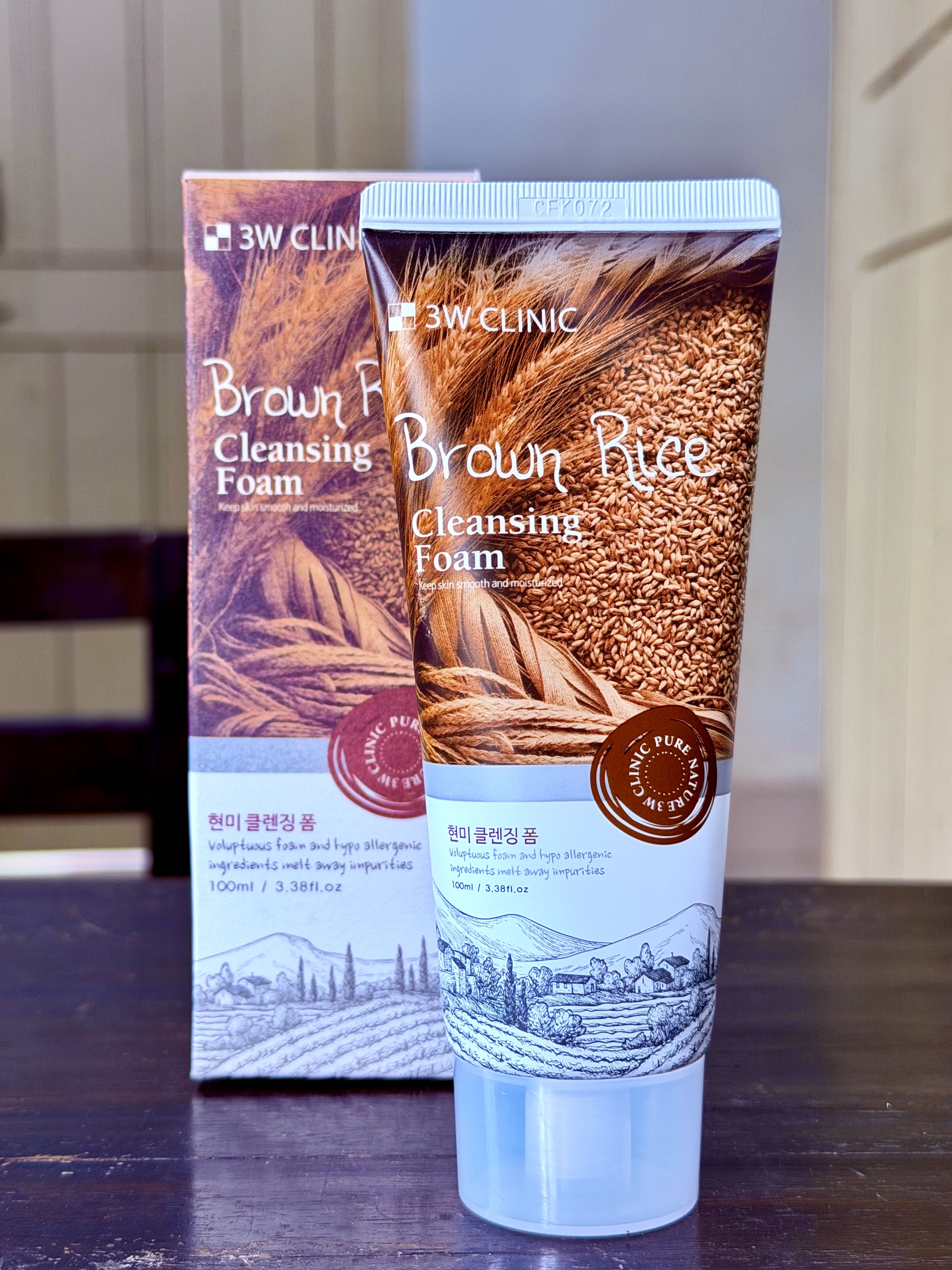 3W Clinic Brown Rice Facewash [ Korean ] কোমল ত্বকের জন্য_img_6