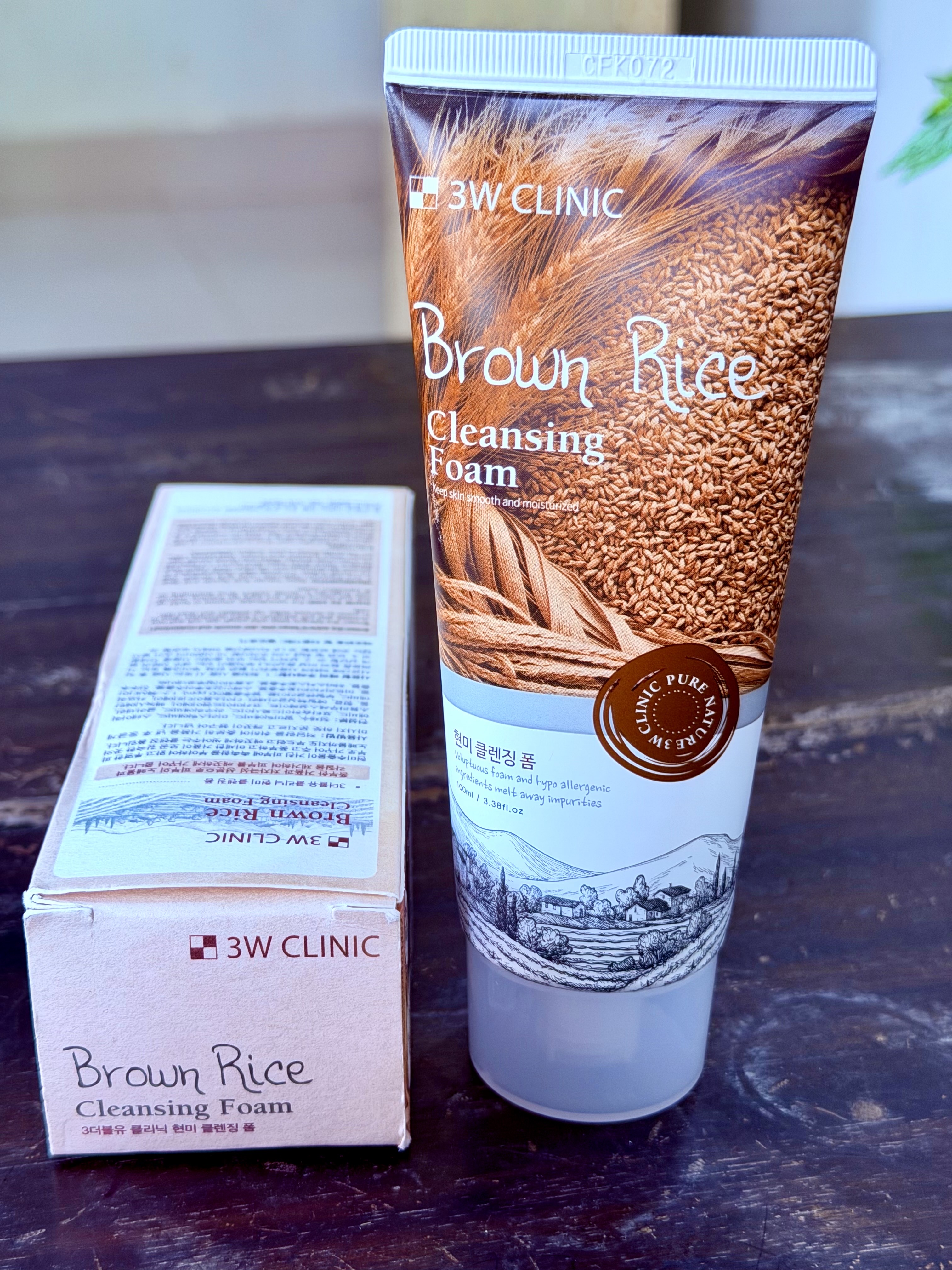 3W Clinic Brown Rice Facewash [ Korean ] কোমল ত্বকের জন্য_img_3
