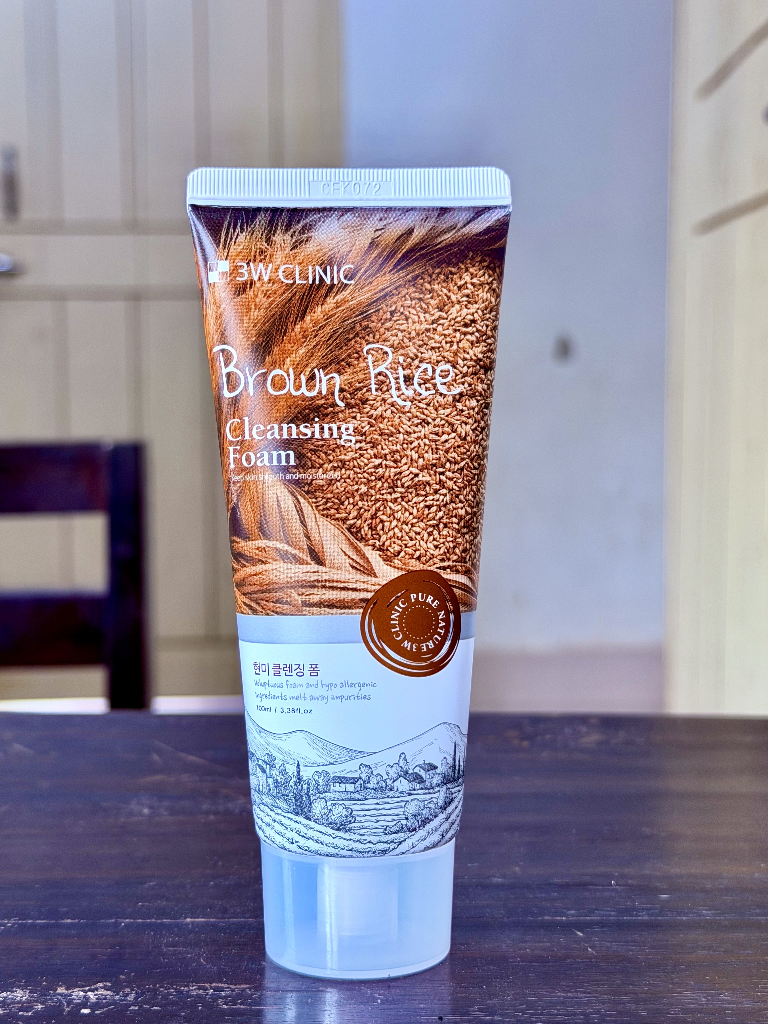 3W Clinic Brown Rice Facewash [ Korean ] কোমল ত্বকের জন্য_img_7