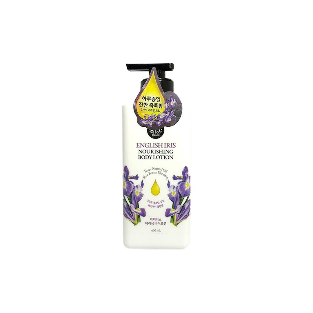 On the body English Iris Nourishing Body Lotion 400 ml - English Iris