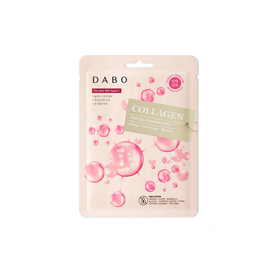 Dabo First Solution Mask Pack (Sheet Mask) – COLLAGEN