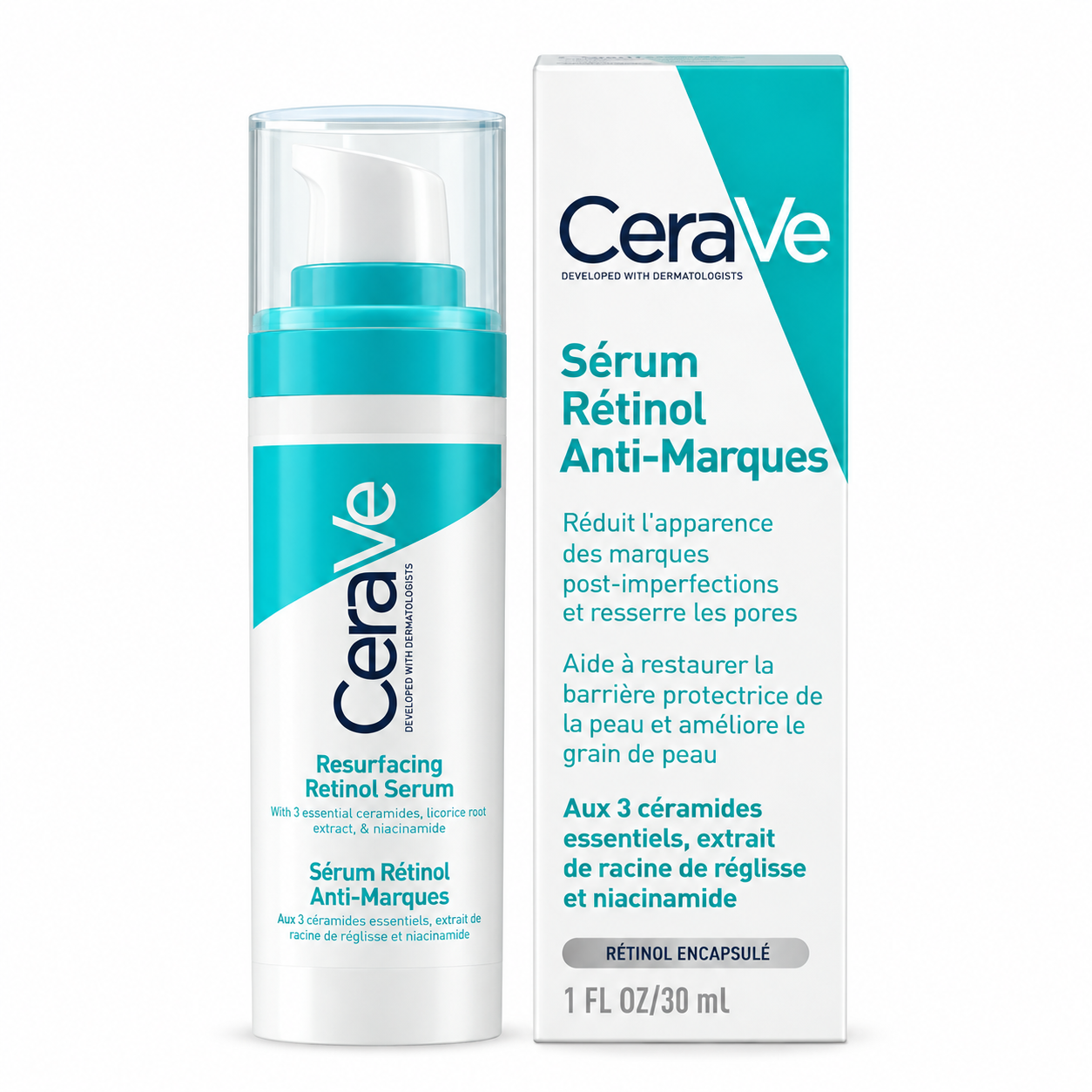 CeraVe Resurfacing Retinol Serum / Sérum Rétinol Anti-Marques